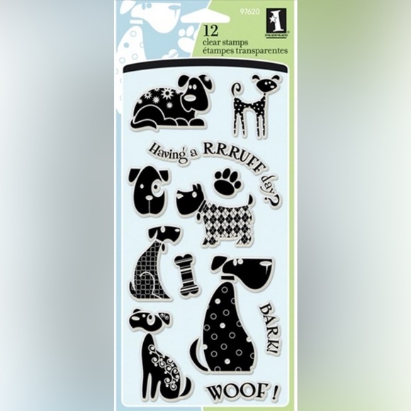 Inkadinkado Dogs Stamp Set - Picture 1 of 3